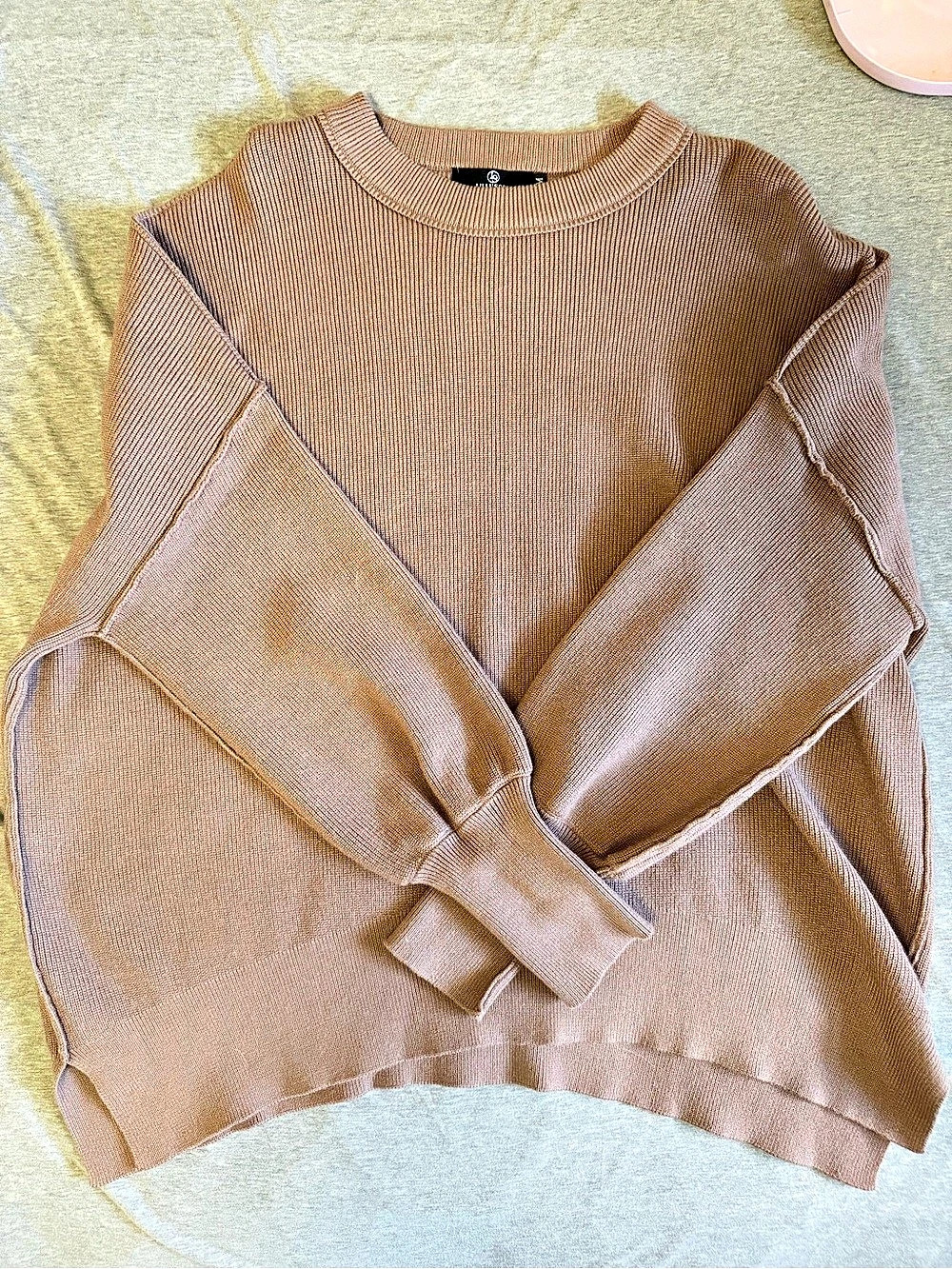 LILLUSORY Women's Oversized Batwing Sleeve Sweater